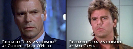 Colonel O'Neill and MacGyver